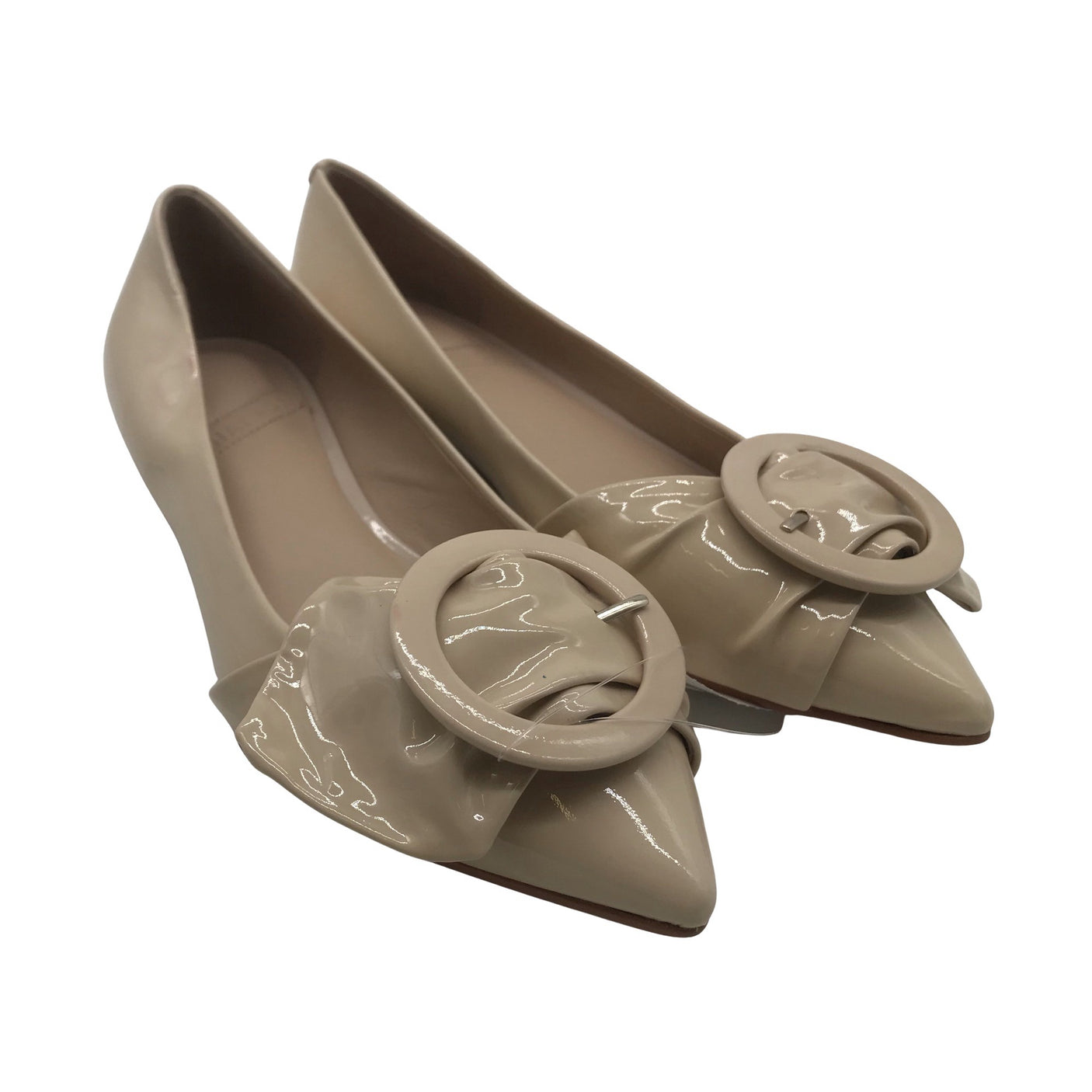 Naisten What For - Ballerinat, koko 36 - Beige (2)