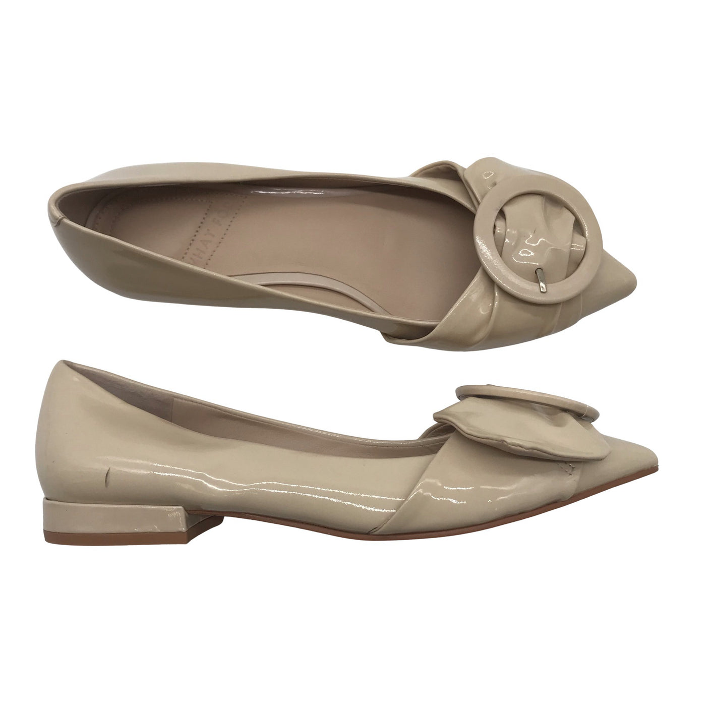 Naisten What For - Ballerinat, koko 36 - Beige (1)