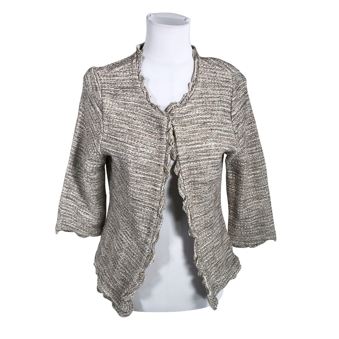 Naisten Cream - Neuletakki, koko 38 - Beige (1)