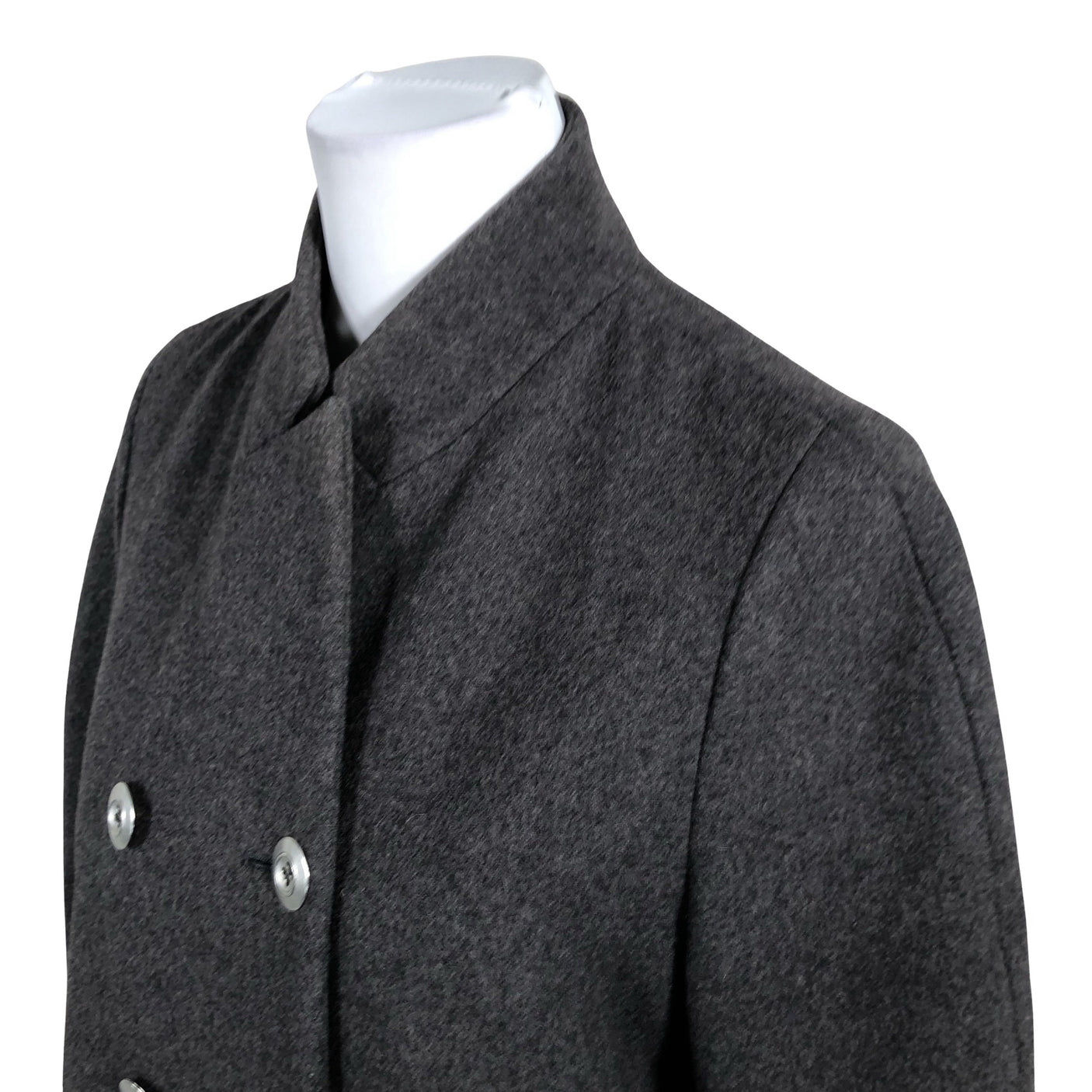 Naisten Marimekko - Villakangastakki, koko 40 - Harmaa (2)