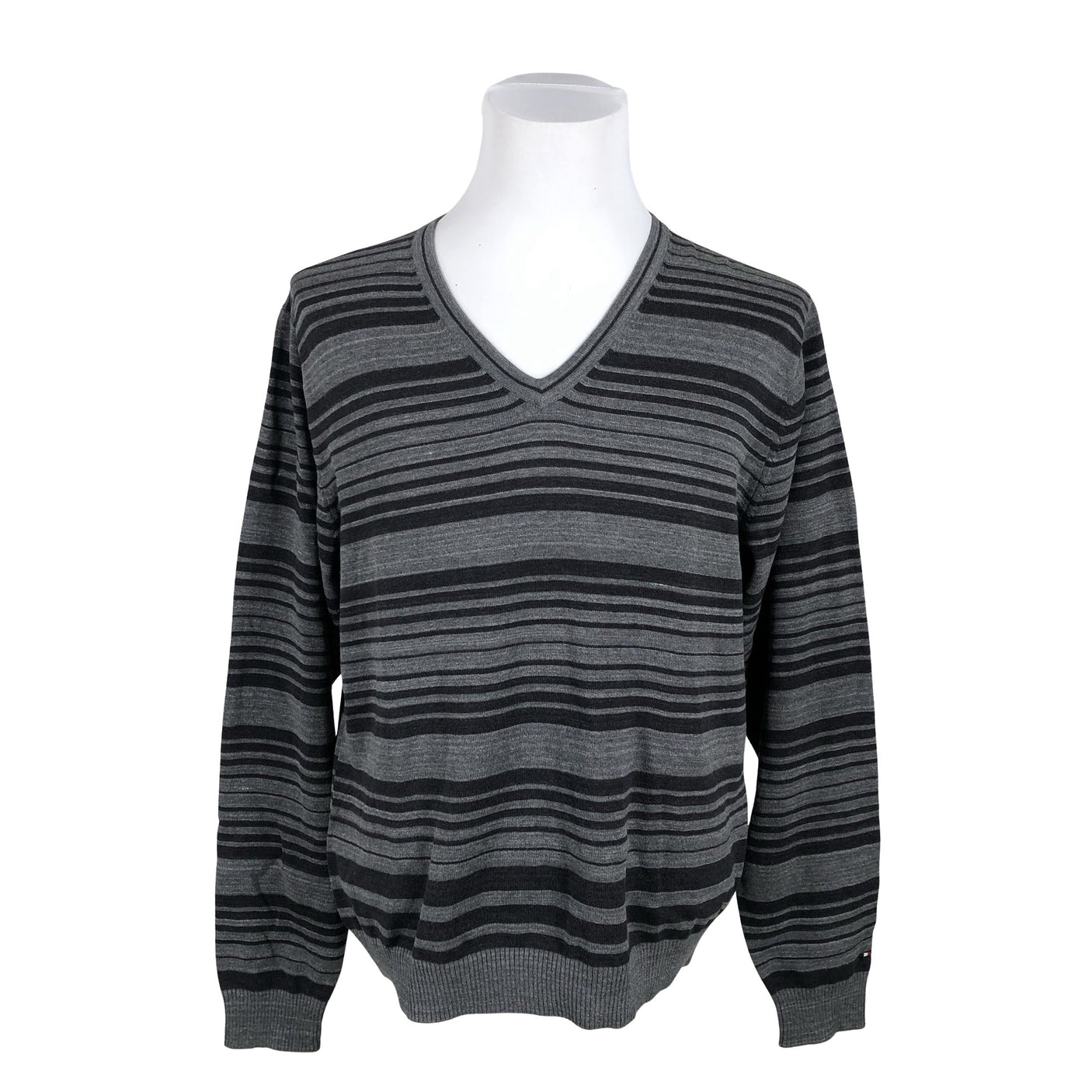 Miesten Tommy Hilfiger - Neulepaita, koko XL - Harmaa (1)