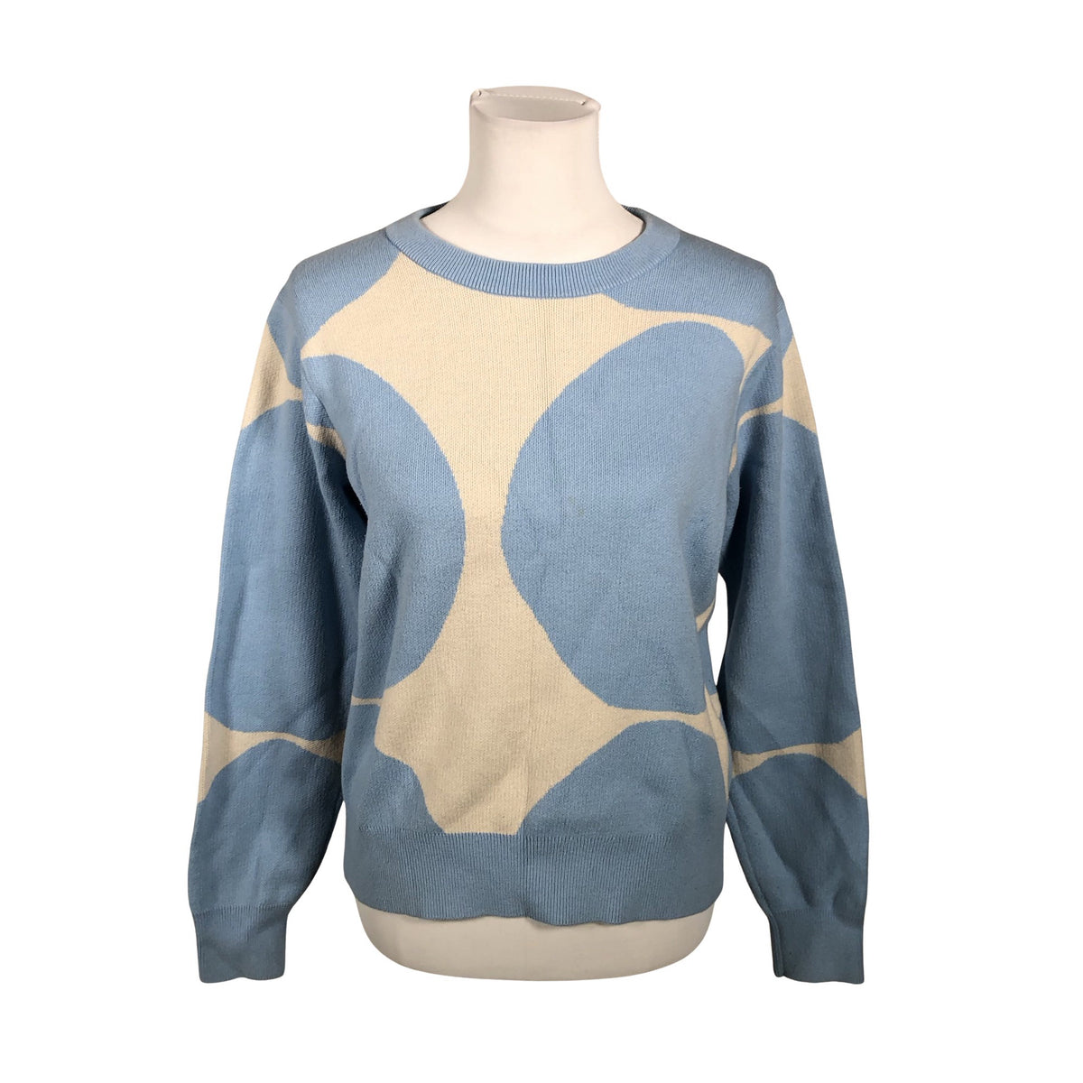 Naisten Marimekko - Neulepaita, koko 38 - Vaaleansininen (1)