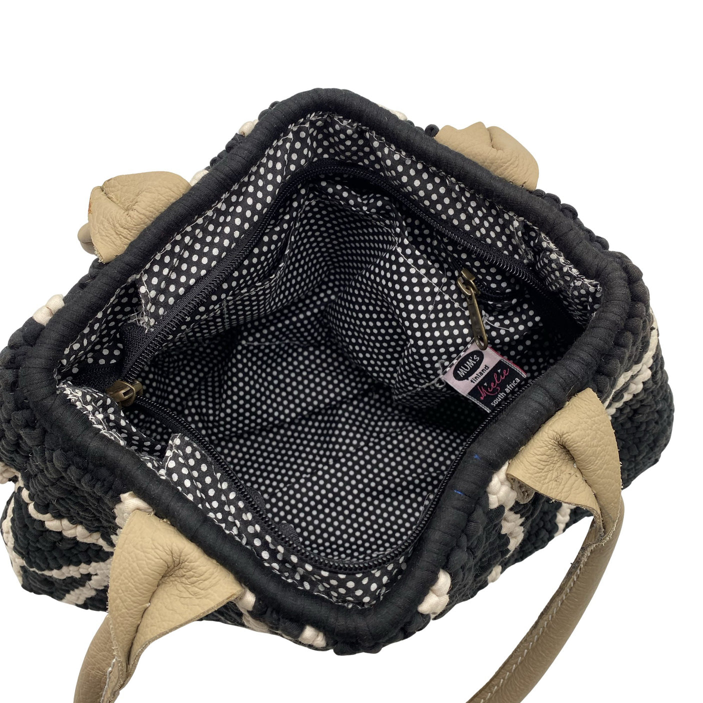 Naisten Mielie - Käsilaukku, koko Midi - Musta (2)