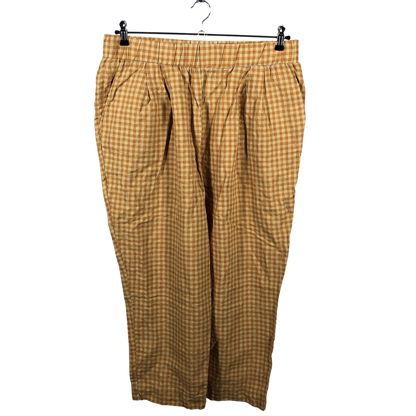 Naisten Aarrelabel - Kangashousut, koko 42 - Oranssi (2)