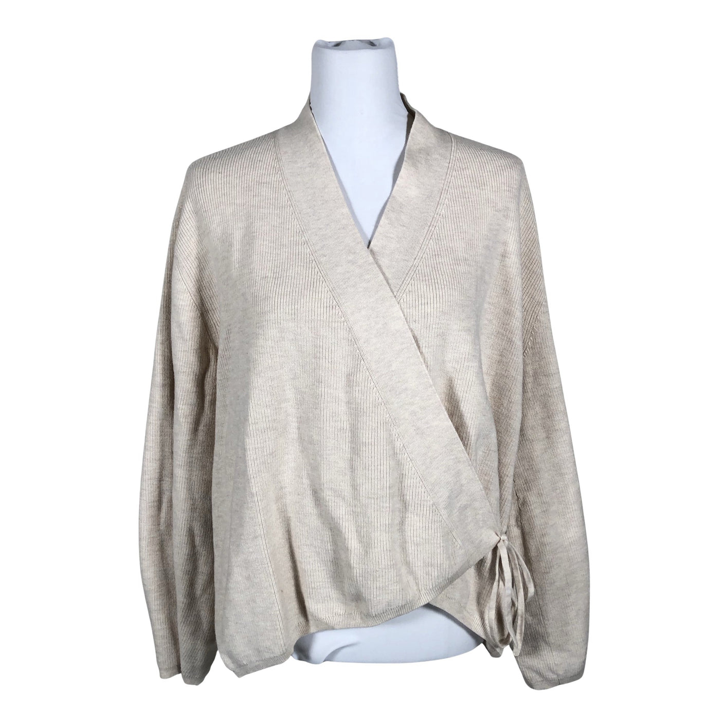 Naisten InWear - Neuletakki, koko 40 - Luonnonvalkoinen (2)