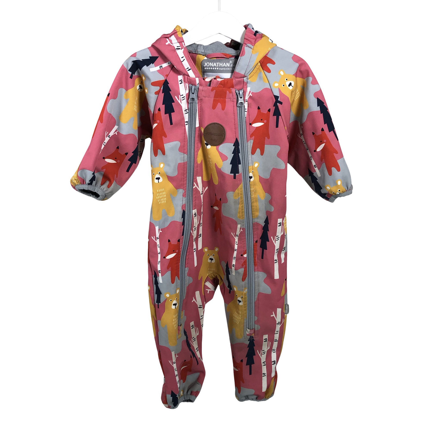 Unisex Jonathan - Softshellhaalari, koko 68 - 74 - Pinkki (1)