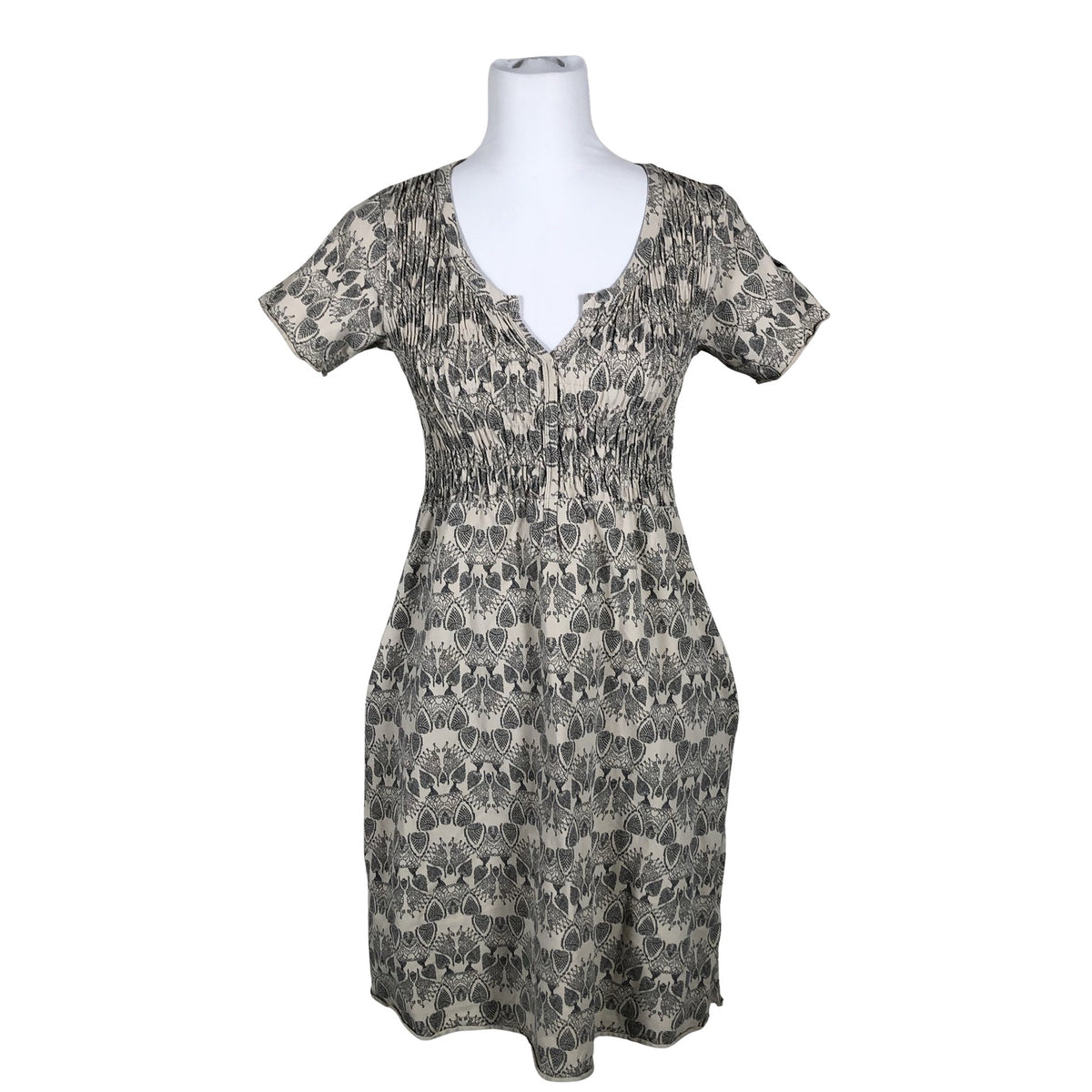 Naisten House of Lola - Trikoomekko, koko 36 - Beige (1)