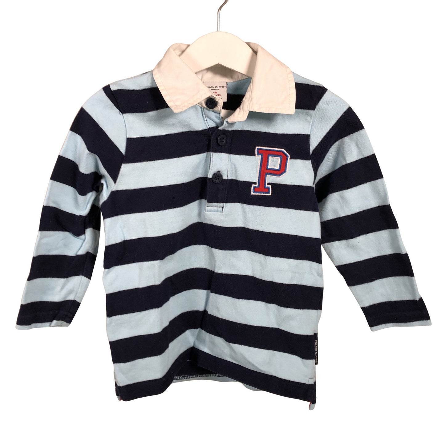 Poikien Polarn O. Pyret - Trikoopaita, koko 92 - 98 - Sininen (1)