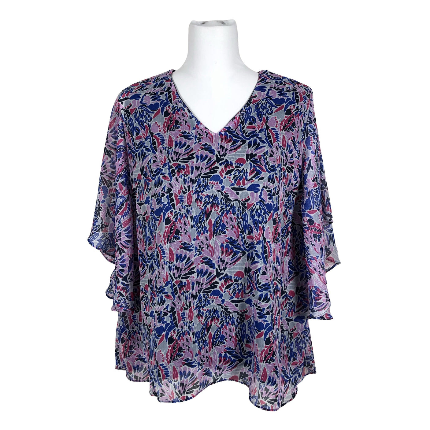 Naisten O.I.S - Lyhythihainen pusero, koko 38 - Harmaa (1)