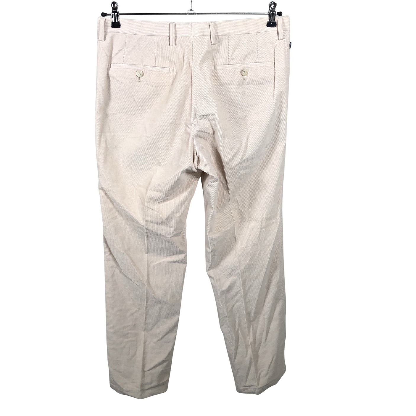 Miesten Hugo Boss - Samettihousut, koko M - Beige (3)