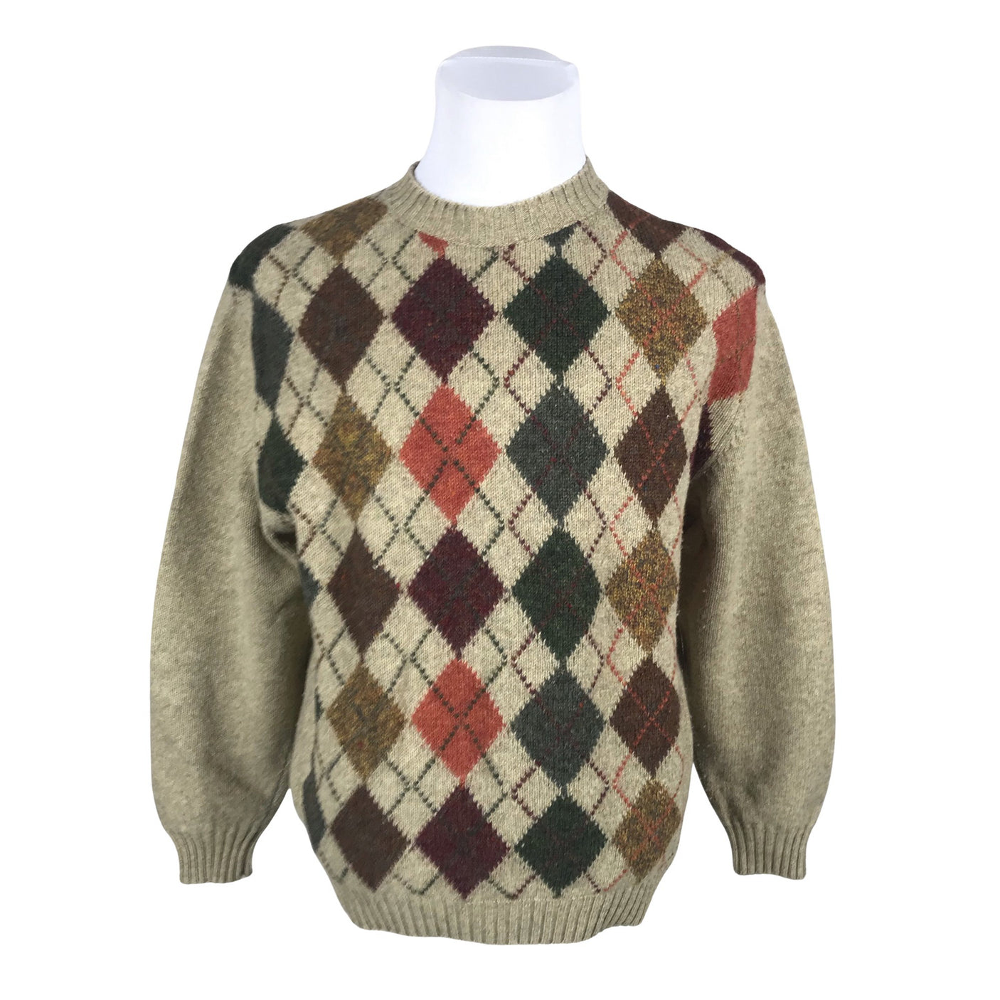 Miesten Henry Cotton's - Neulepaita, koko M - Beige (1)