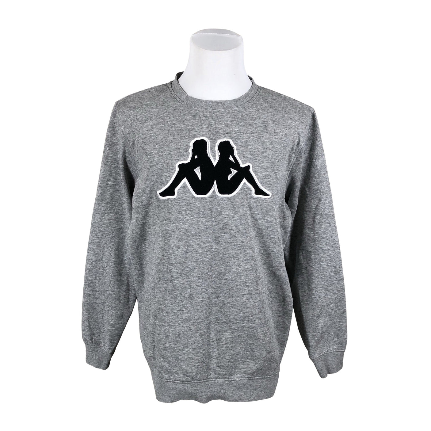 Miesten Kappa - Collegepaita, koko XL - Harmaa (1)