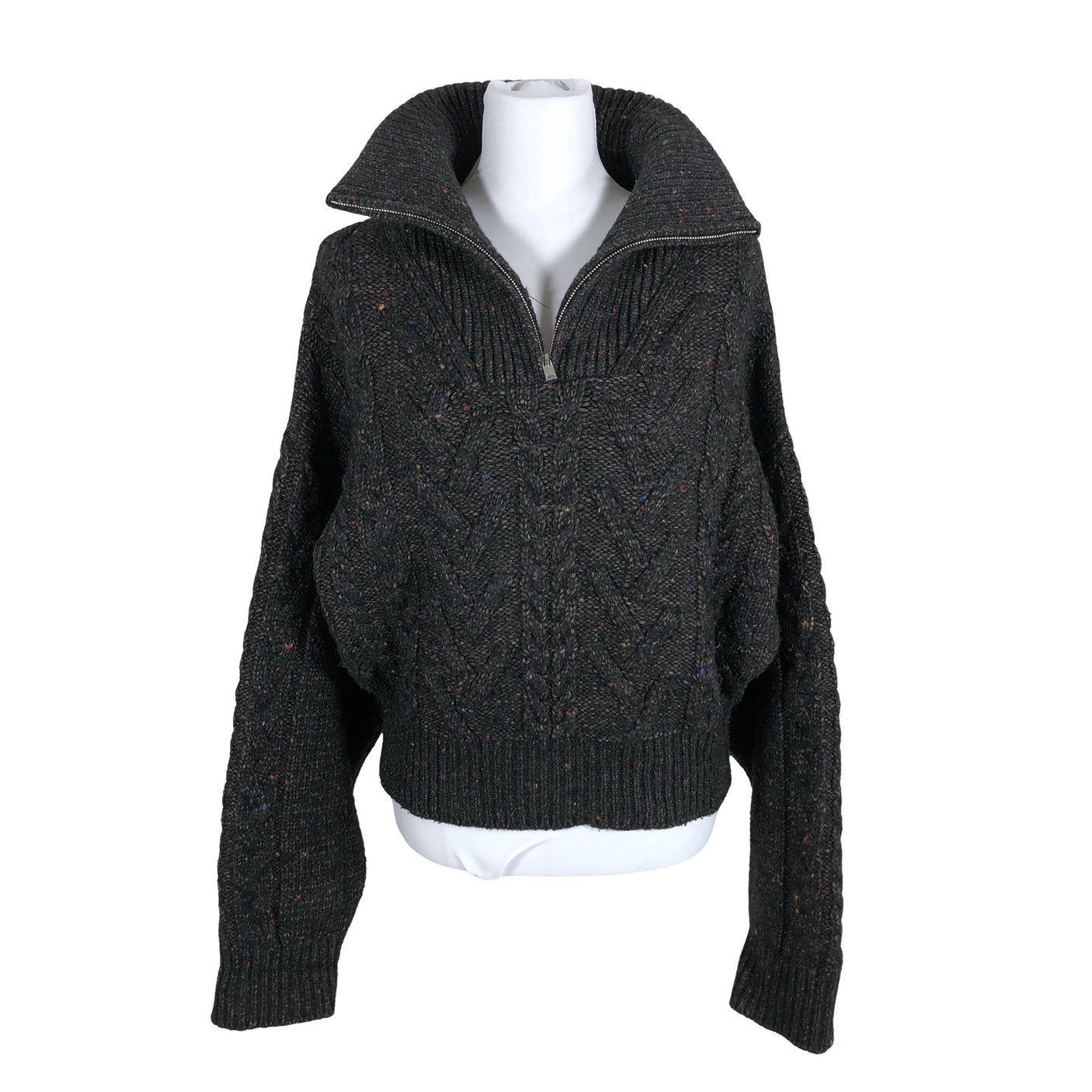 Naisten Ganni - Neulepaita, koko 40 - Ruskea (3)