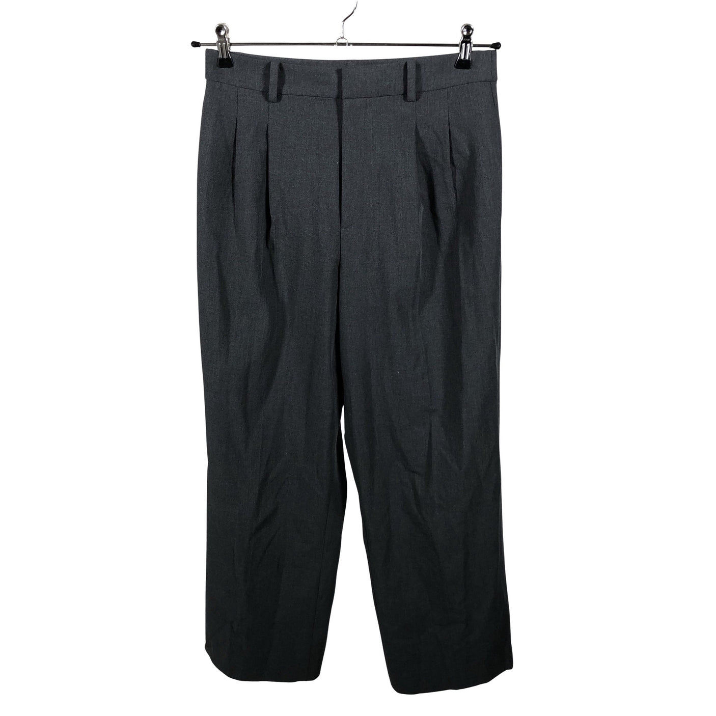 Naisten Uniqlo - Suorat housut, koko 38 - Harmaa (1)