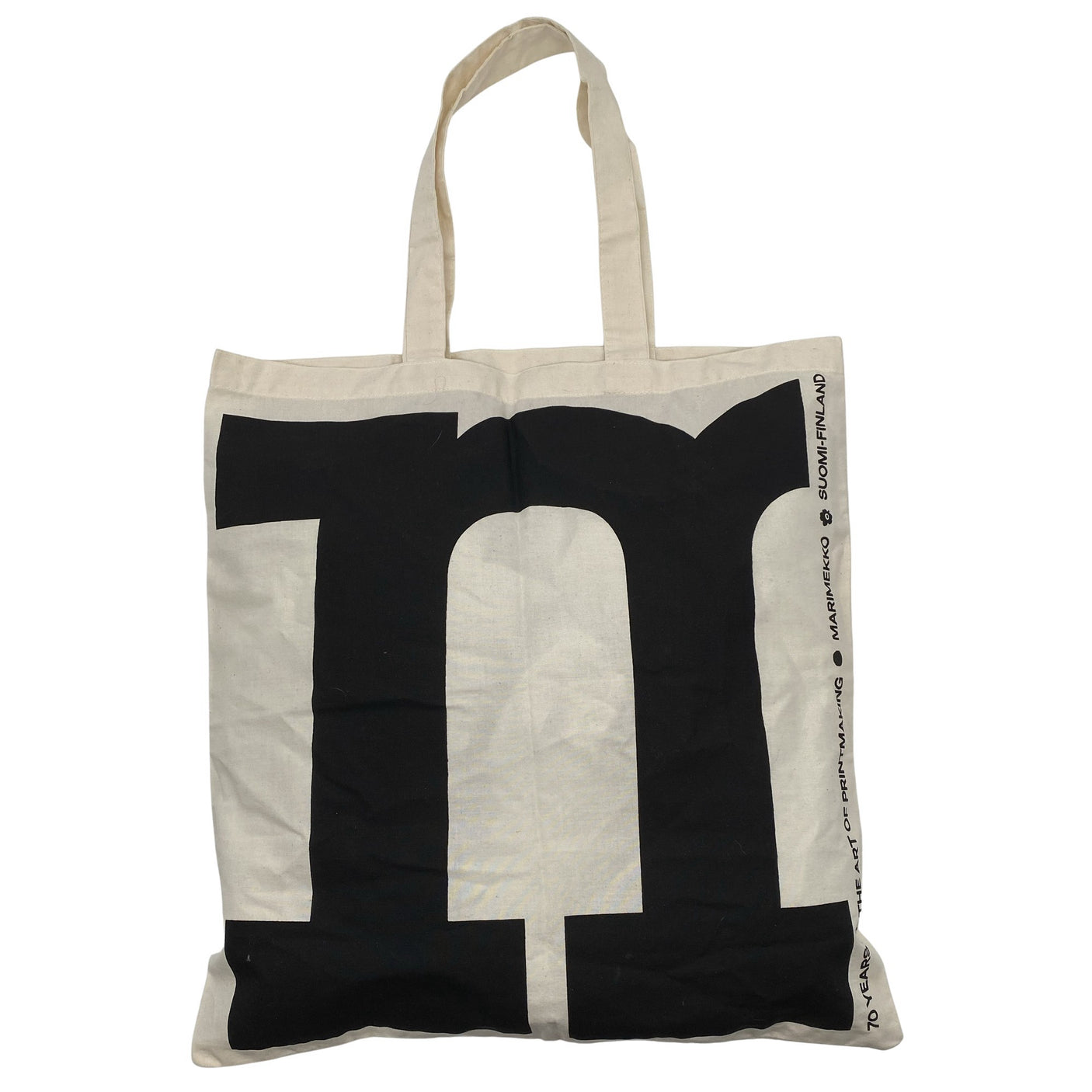 Unisex Marimekko - Ostoskassi, koko Maxi - Luonnonvalkoinen (1)