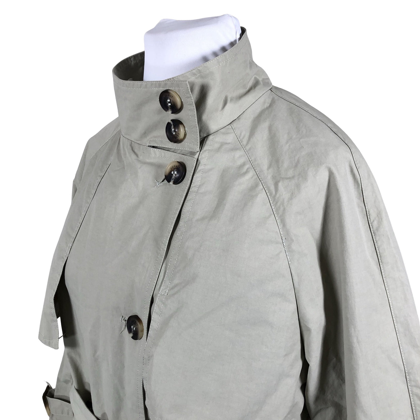 Naisten Esprit - Trenssitakki, koko 42 - Beige (2)