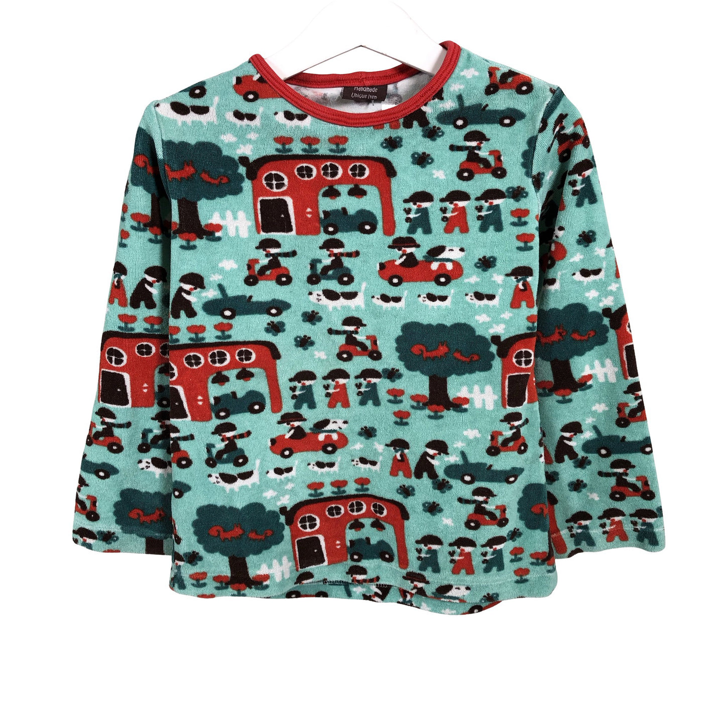 Unisex Handmade - Collegepaita, koko 104 - 110 - Vihreä (1)