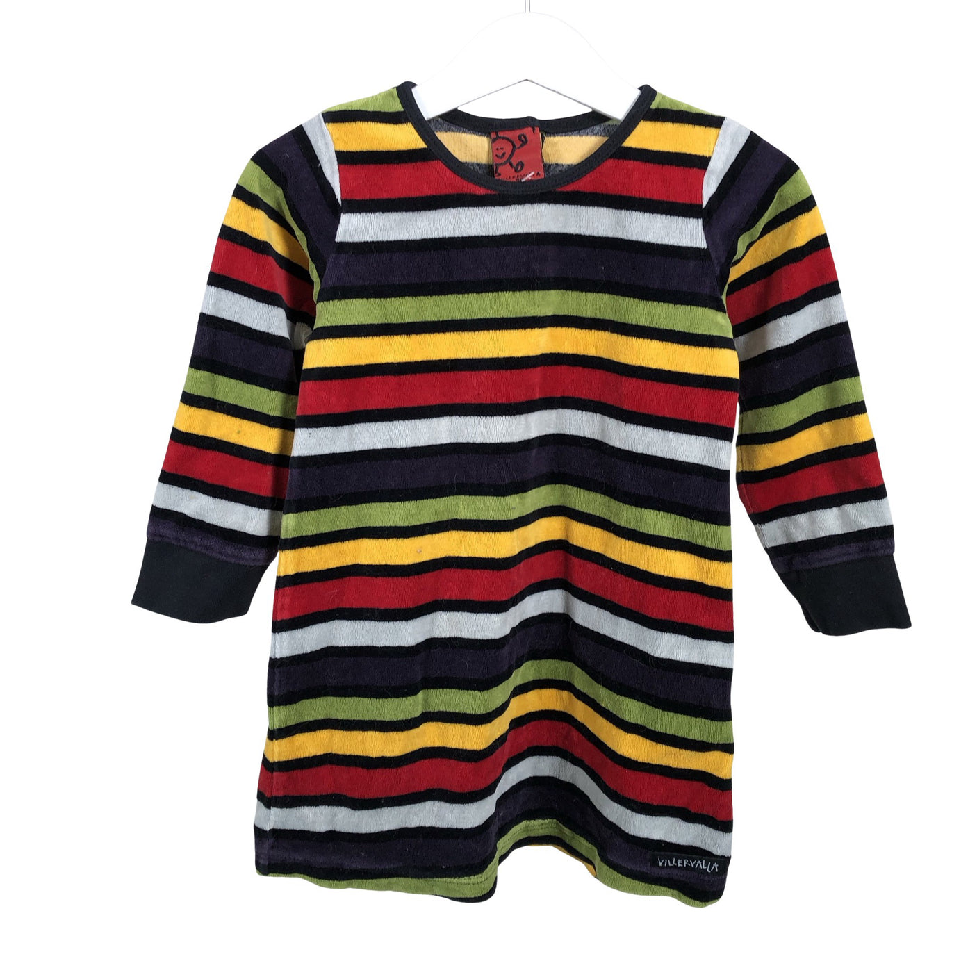 Tyttöjen Villervalla - Collegemekko, koko 92 - 98 - Violetti (1)