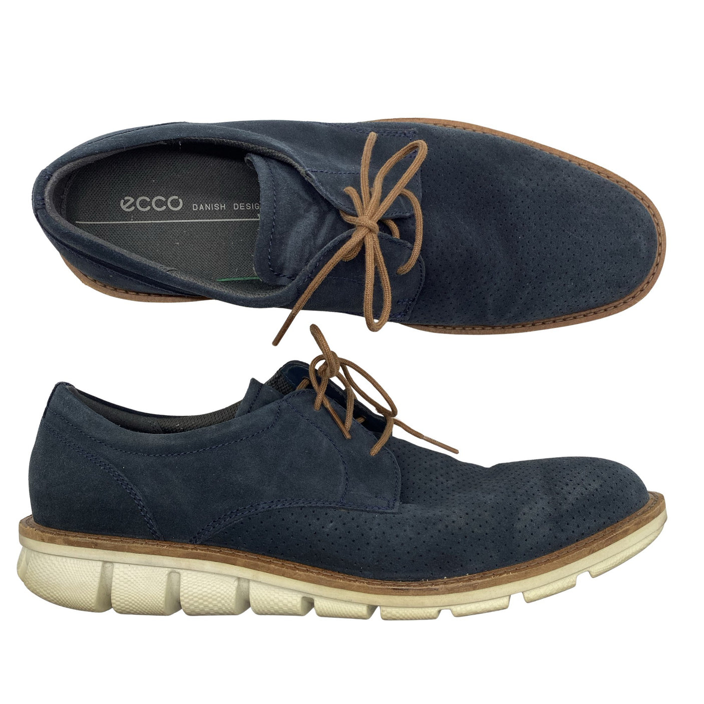 Miesten Ecco - Kävelykengät, koko 44 - Sininen (1)
