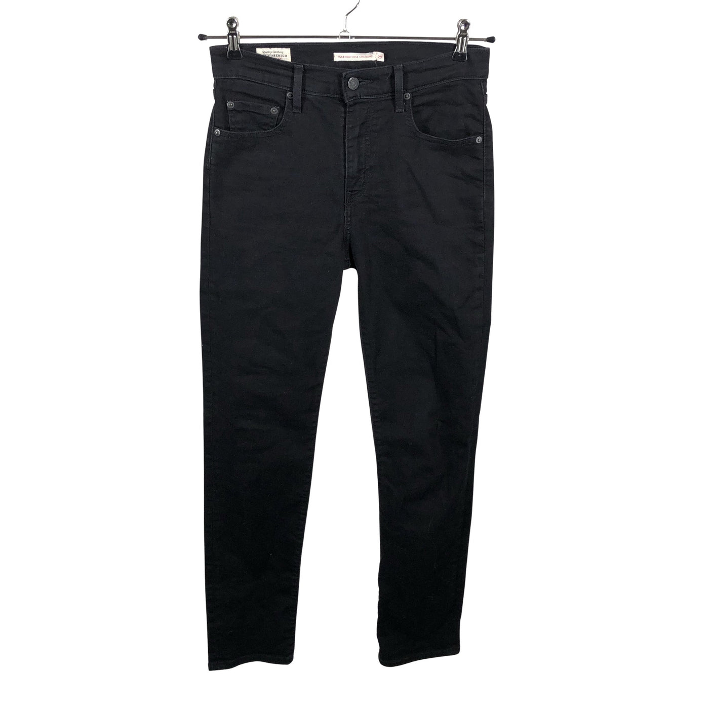 Naisten Levi's - Farkut, koko W29 - Musta (2)