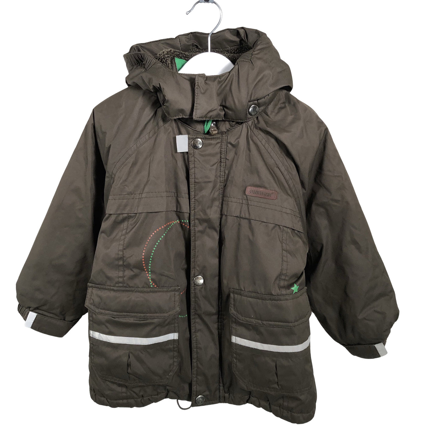 Poikien Jonathan - Toppatakki, koko 98 - 104 - Ruskea (1)