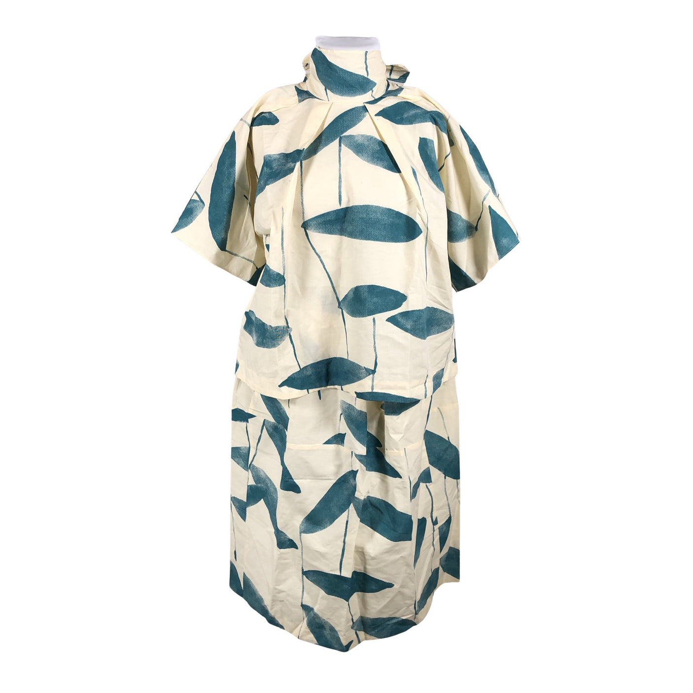 Naisten Marimekko - Lyhythihainen pusero, koko 44 - Vihreä (1)