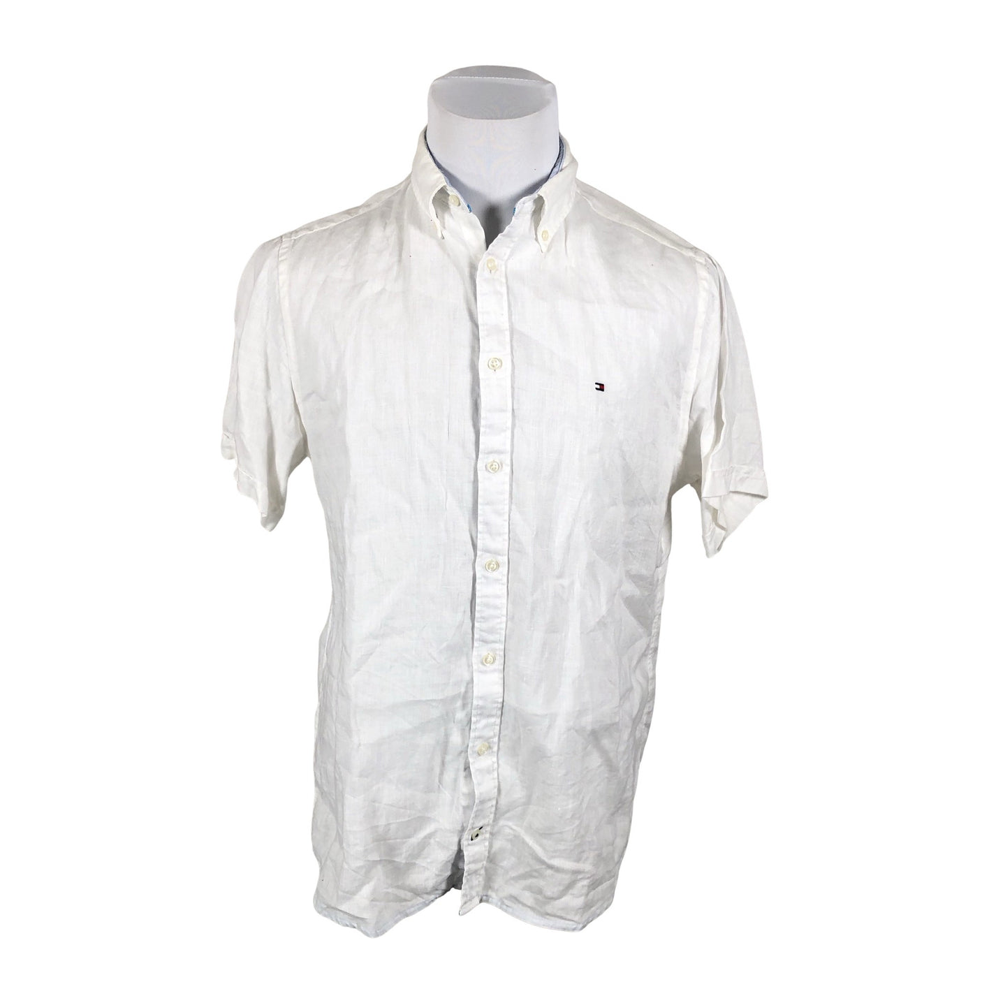 Miesten Tommy Hilfiger - Kauluspaita, koko M - Valkoinen (2)