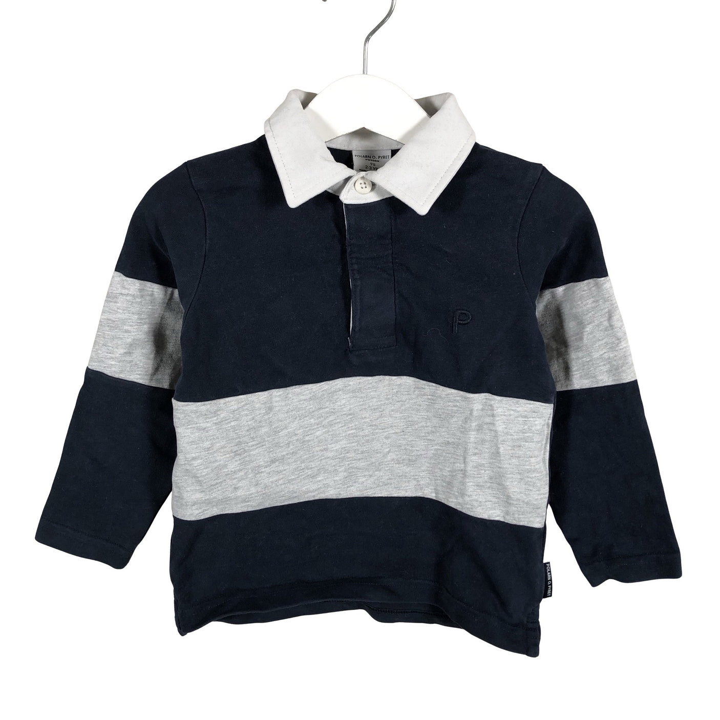 Unisex Polarn O. Pyret - Trikoopaita, koko 92 - 98 - Sininen (1)