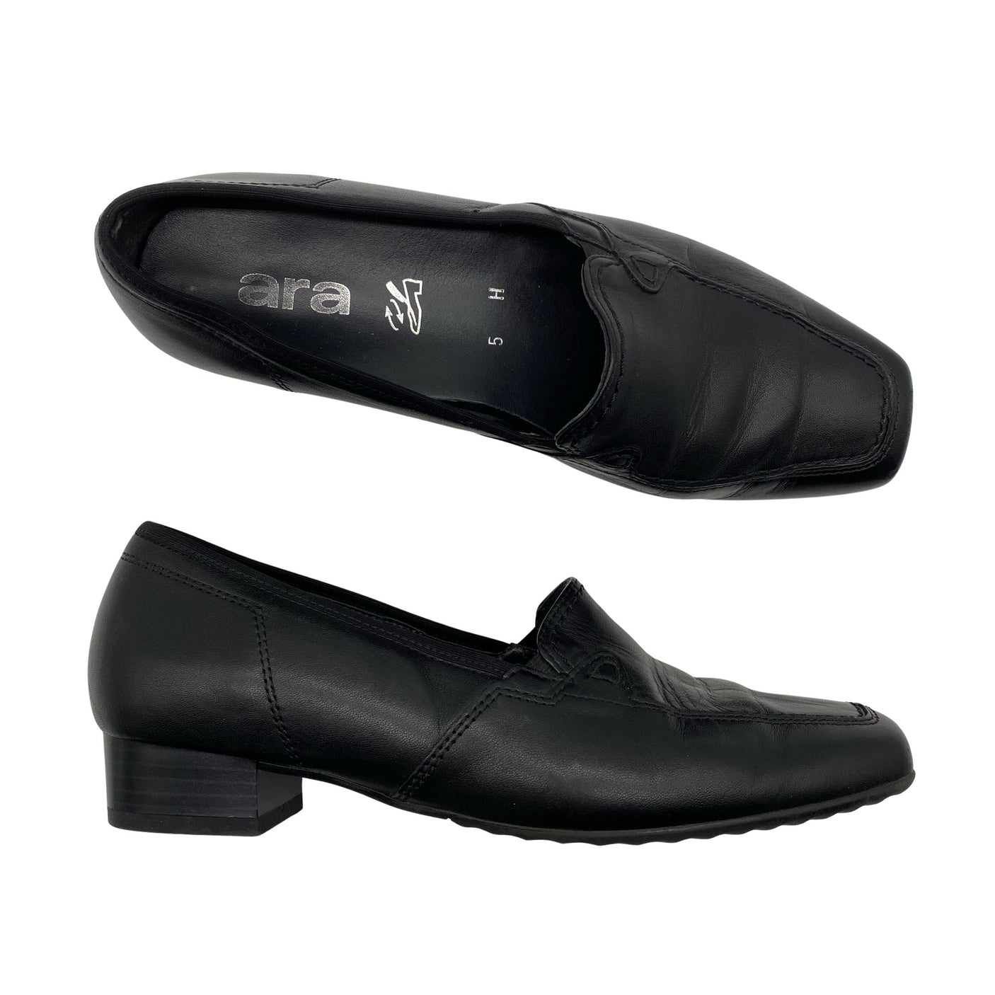 Naisten Ara - Korkokengät, koko 38 - Musta (1)