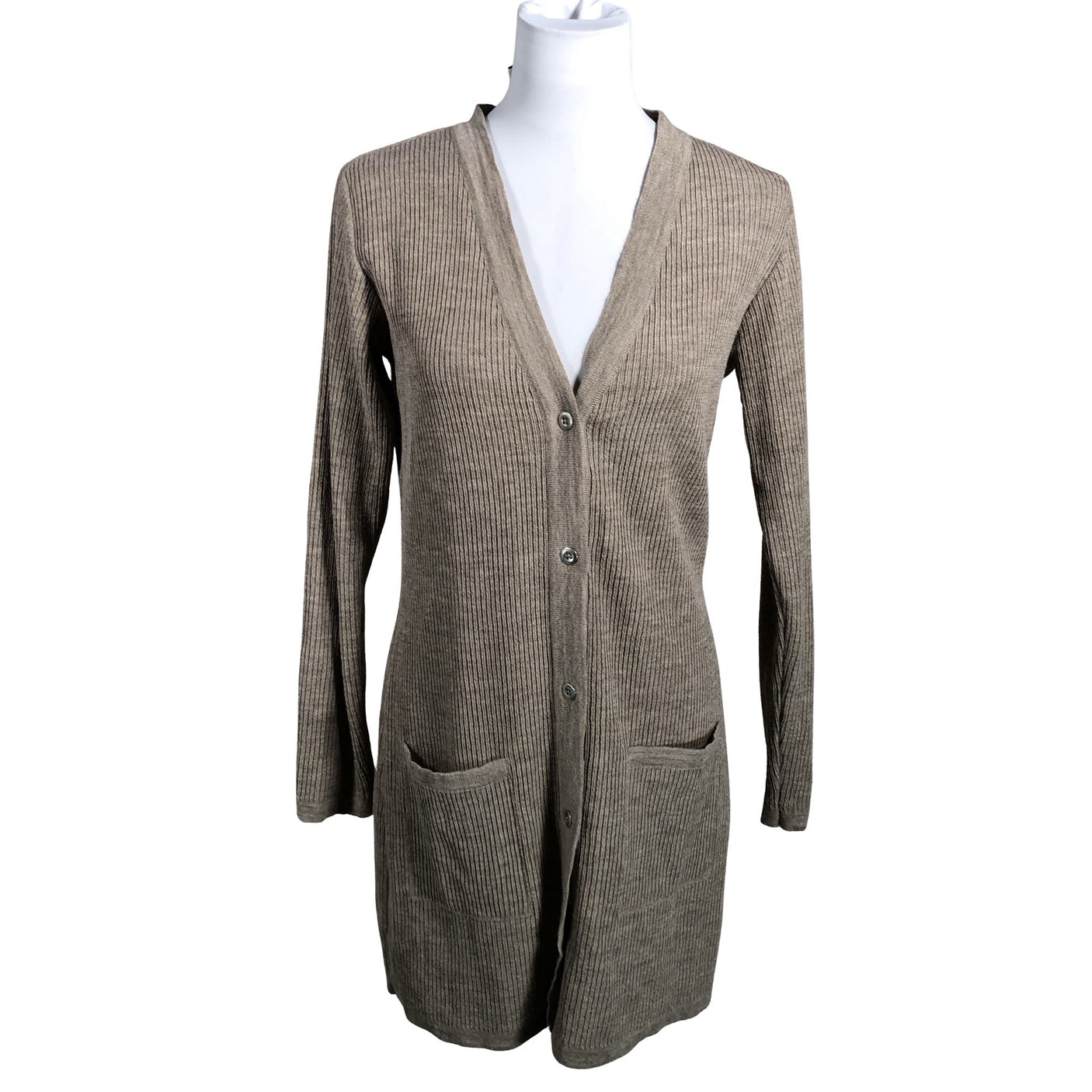 Naisten Alpa - Neuletakki, koko 38 - Beige (1)