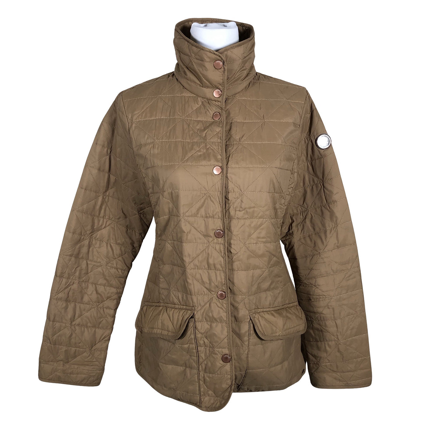 Naisten Luhta - Tikkitakki, koko 38 - Ruskea (2)