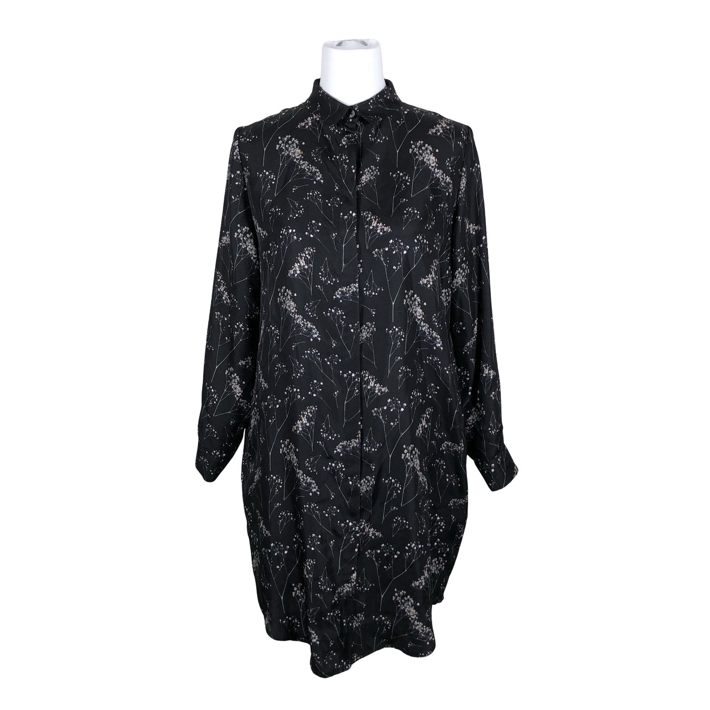 Naisten Uhana Design - Sifonkimekko, koko 38 - Musta (1)