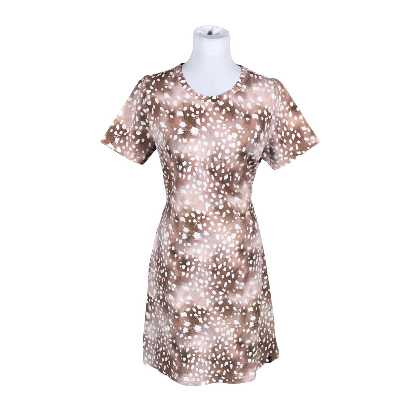Naisten Kaiko - Trikoomekko, koko 38 - Beige (1)