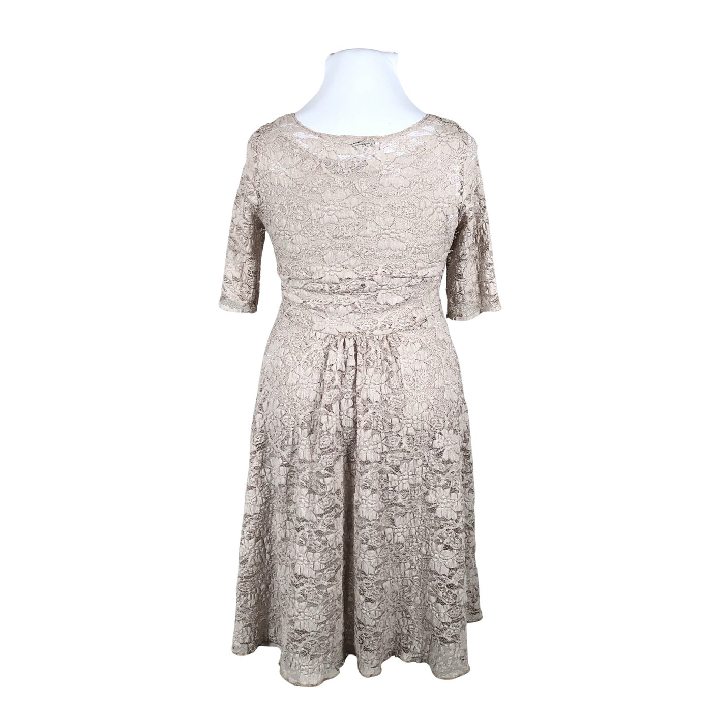 Naisten Andiata - Juhlamekko, koko 38 - Beige (3)