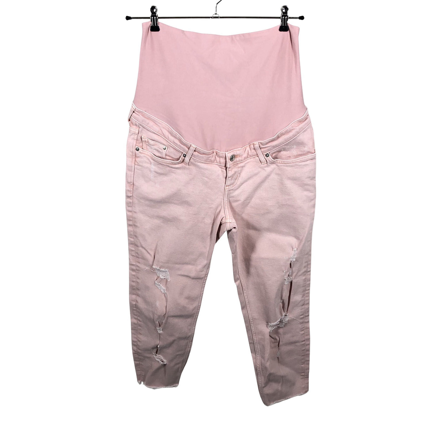 Naisten H&M Mama - Farkut, koko 40 - Vaaleanpunainen (2)