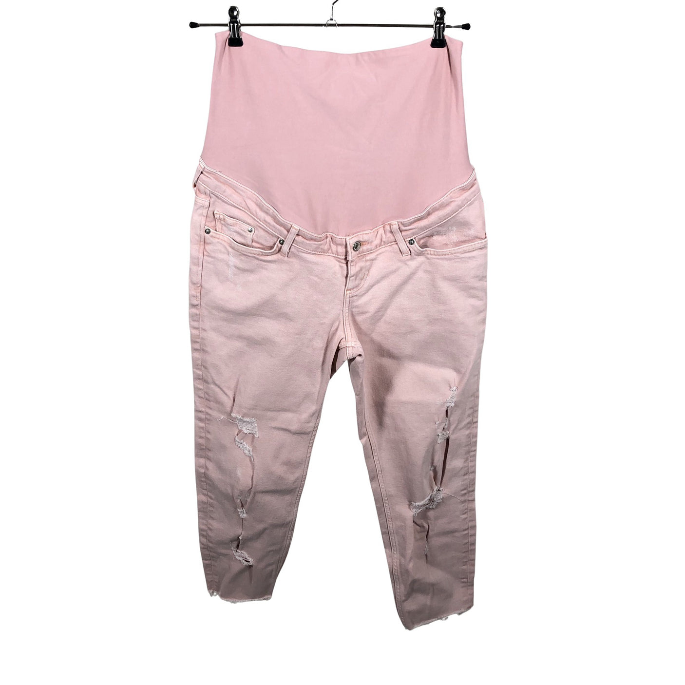 Naisten H&M Mama - Farkut, koko 40 - Vaaleanpunainen (3)