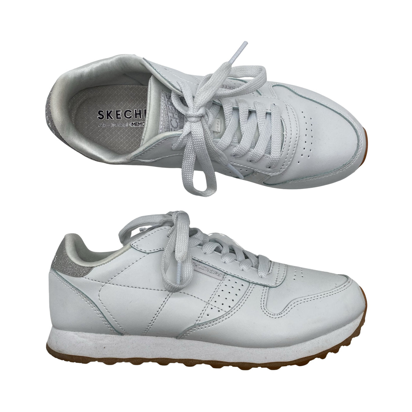 Naisten Skechers - Tennarit, koko 38 - Valkoinen (1)