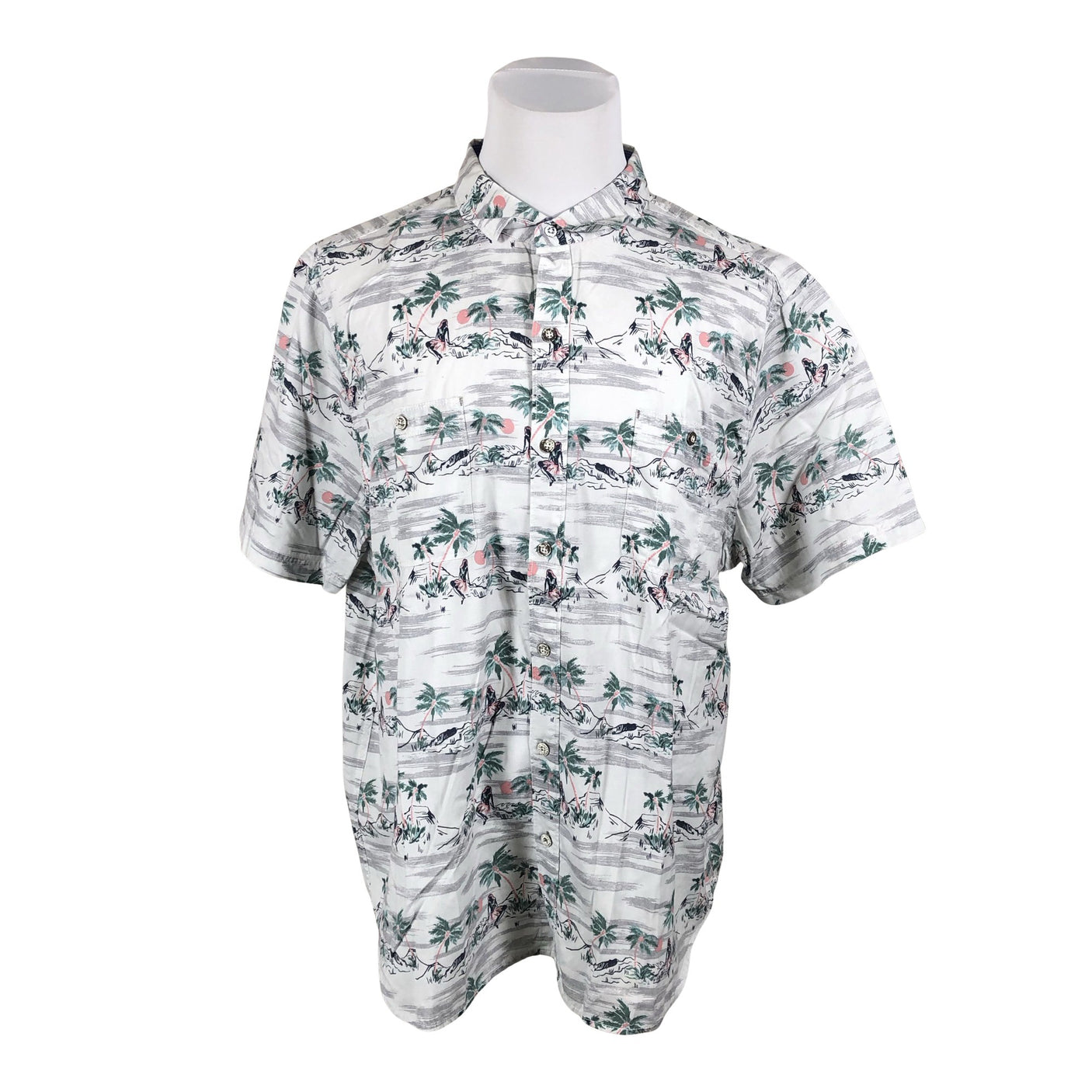 Miesten Tommy Bahama - Kauluspaita, koko XXL - Vihreä (1)