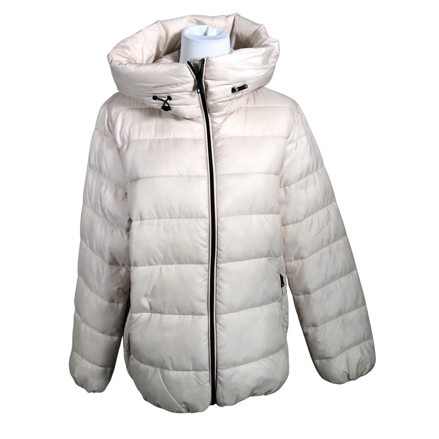 Naisten Esprit - Kevyttoppatakki, koko 40 - Beige (1)