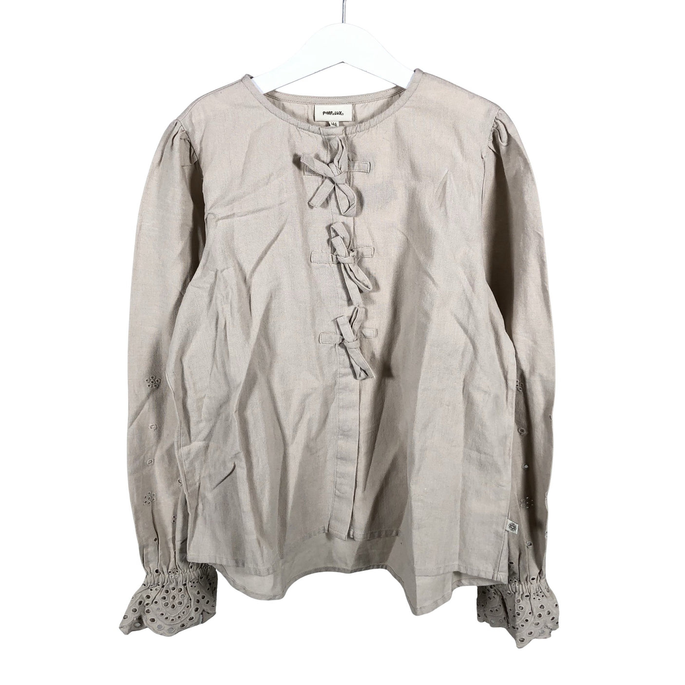 Tyttöjen POMPdeLUX - Pusero, koko 146 - 152 - Beige (3)