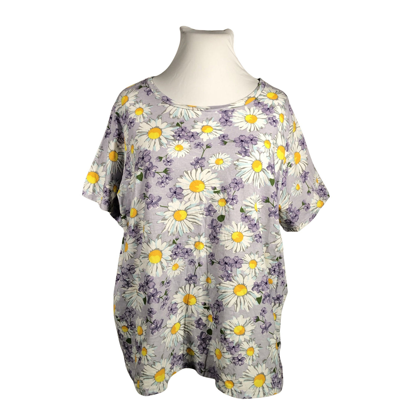 Naisten Zizzi - T-paita, koko 46 - Violetti (1)