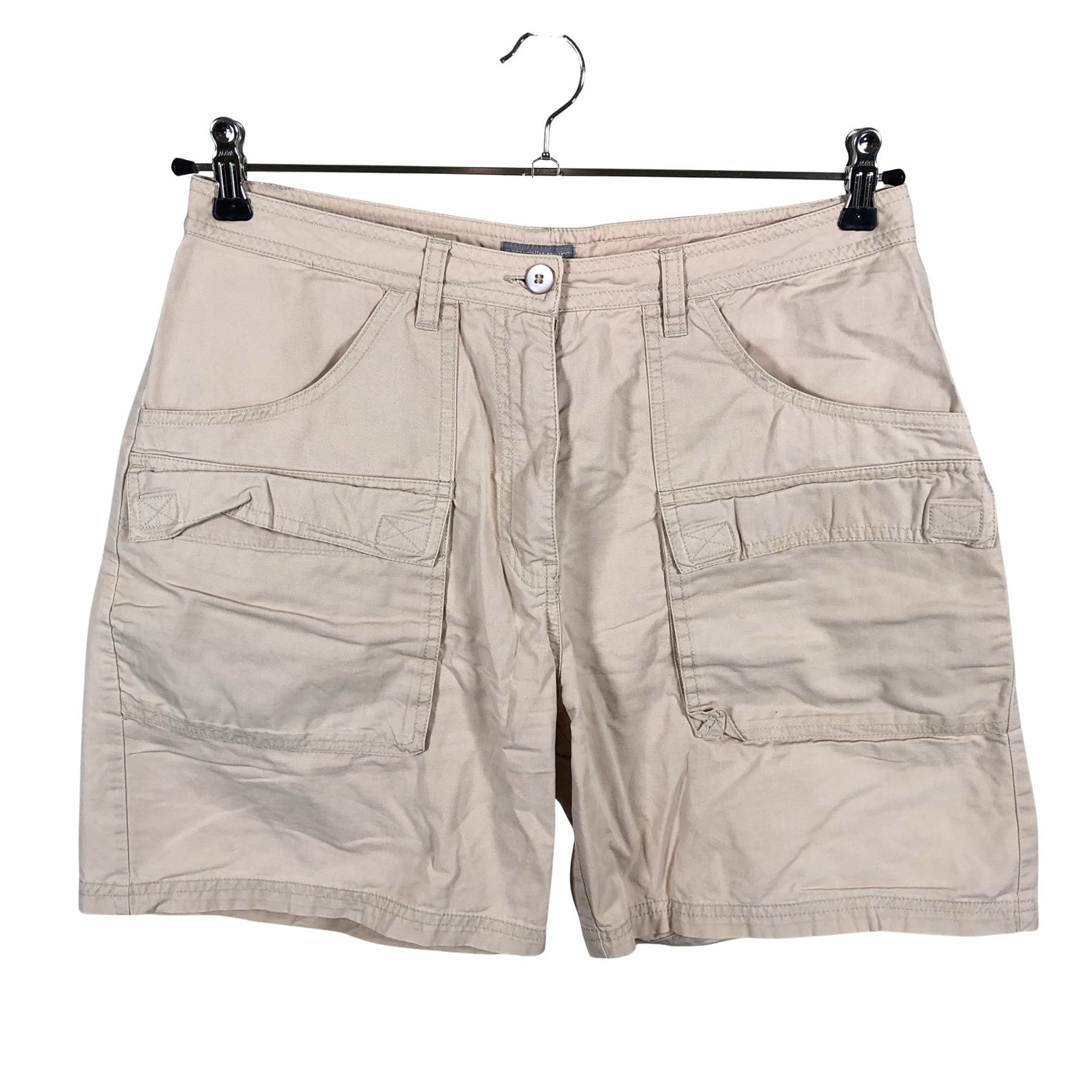 Naisten Naturally Yours - Shortsit, koko 40 - Beige (1)