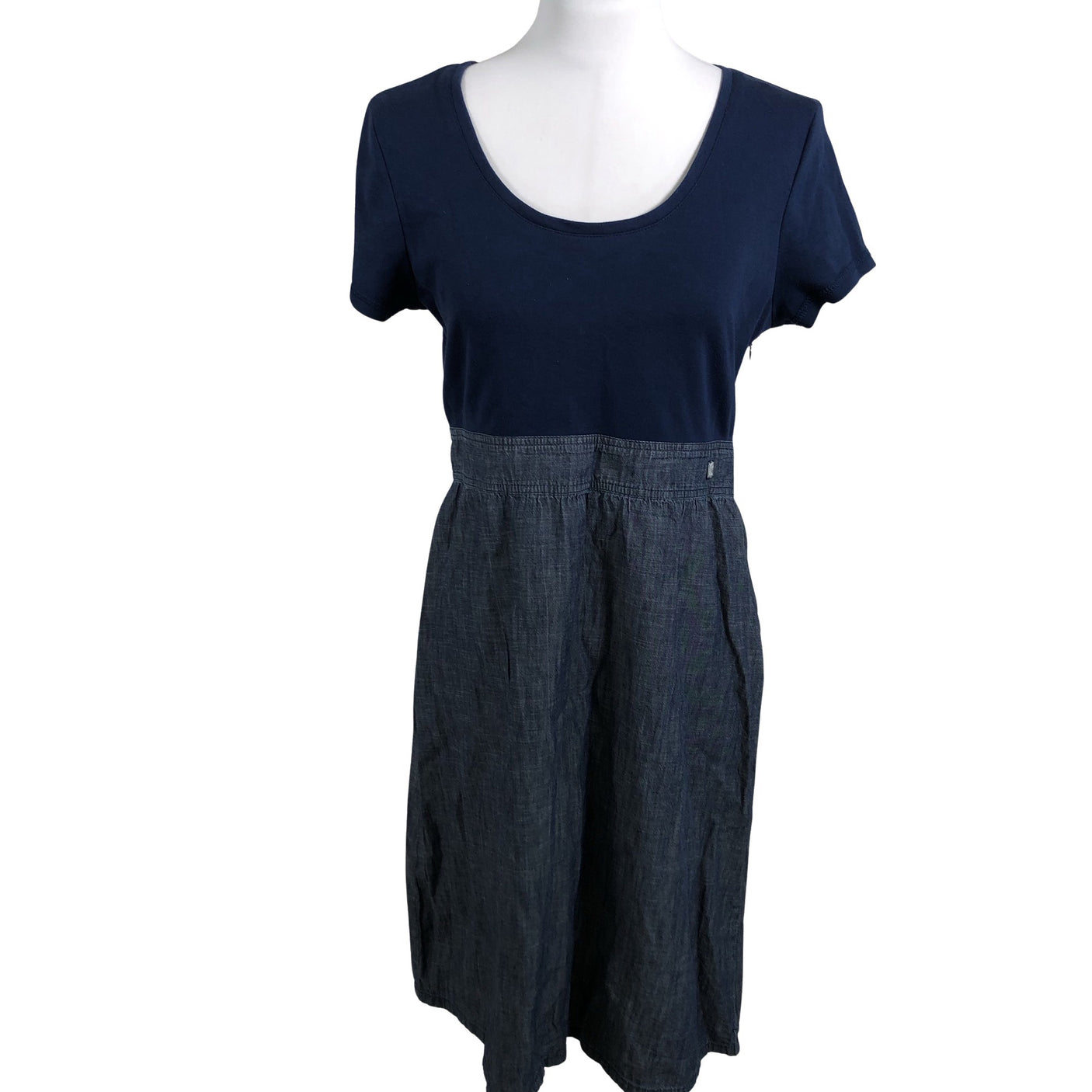 Naisten Tom Tailor - Trikoomekko, koko 40 - Sininen (1)