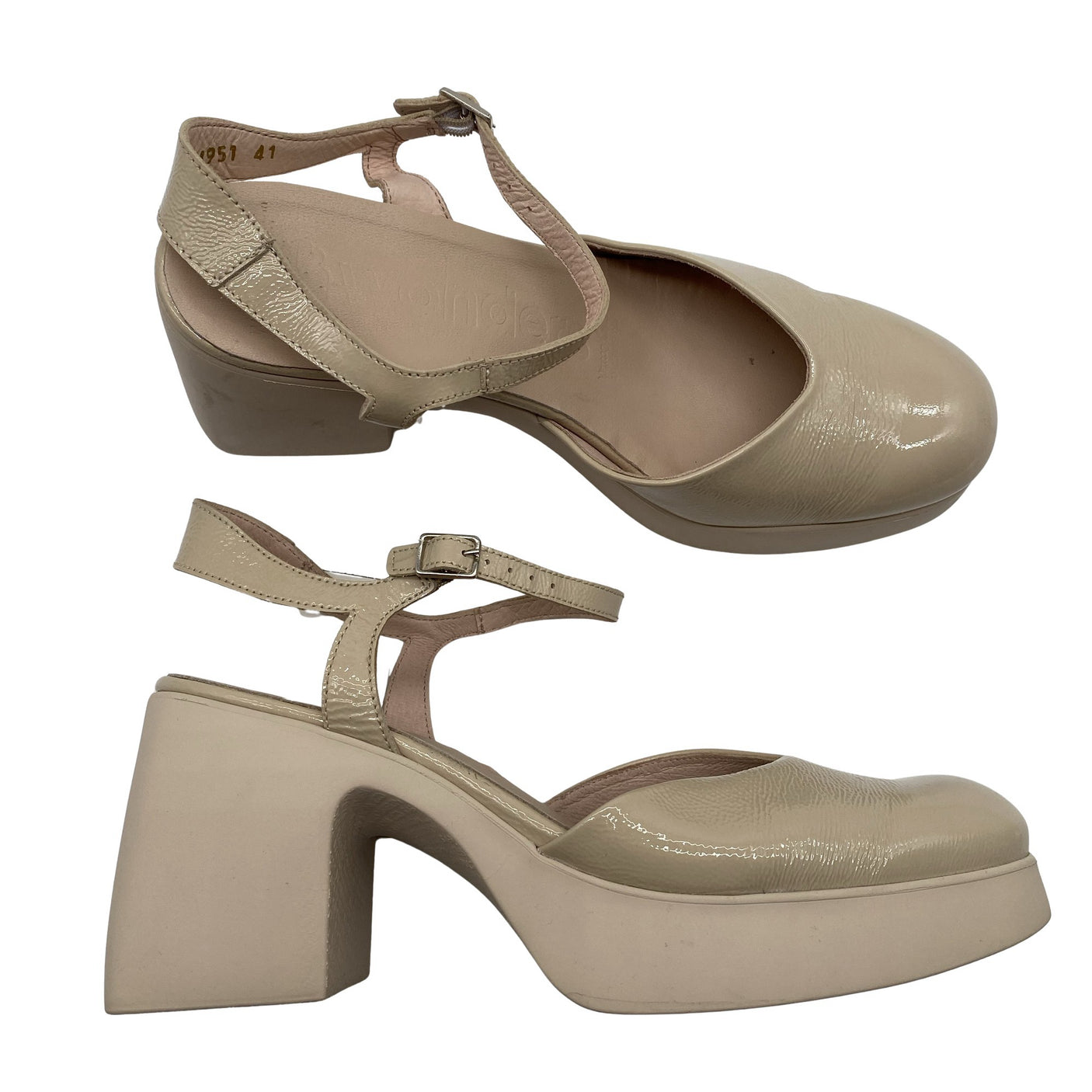 Naisten s.Oliver - Korolliset sandaalit, koko 41 - Beige (1)