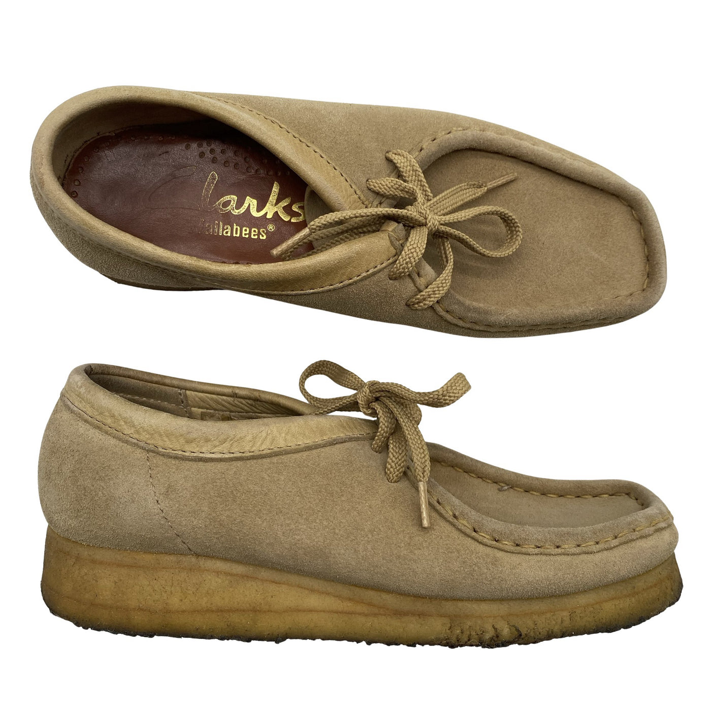 Naisten Clarks - Loaferit, koko 36 - Beige (1)