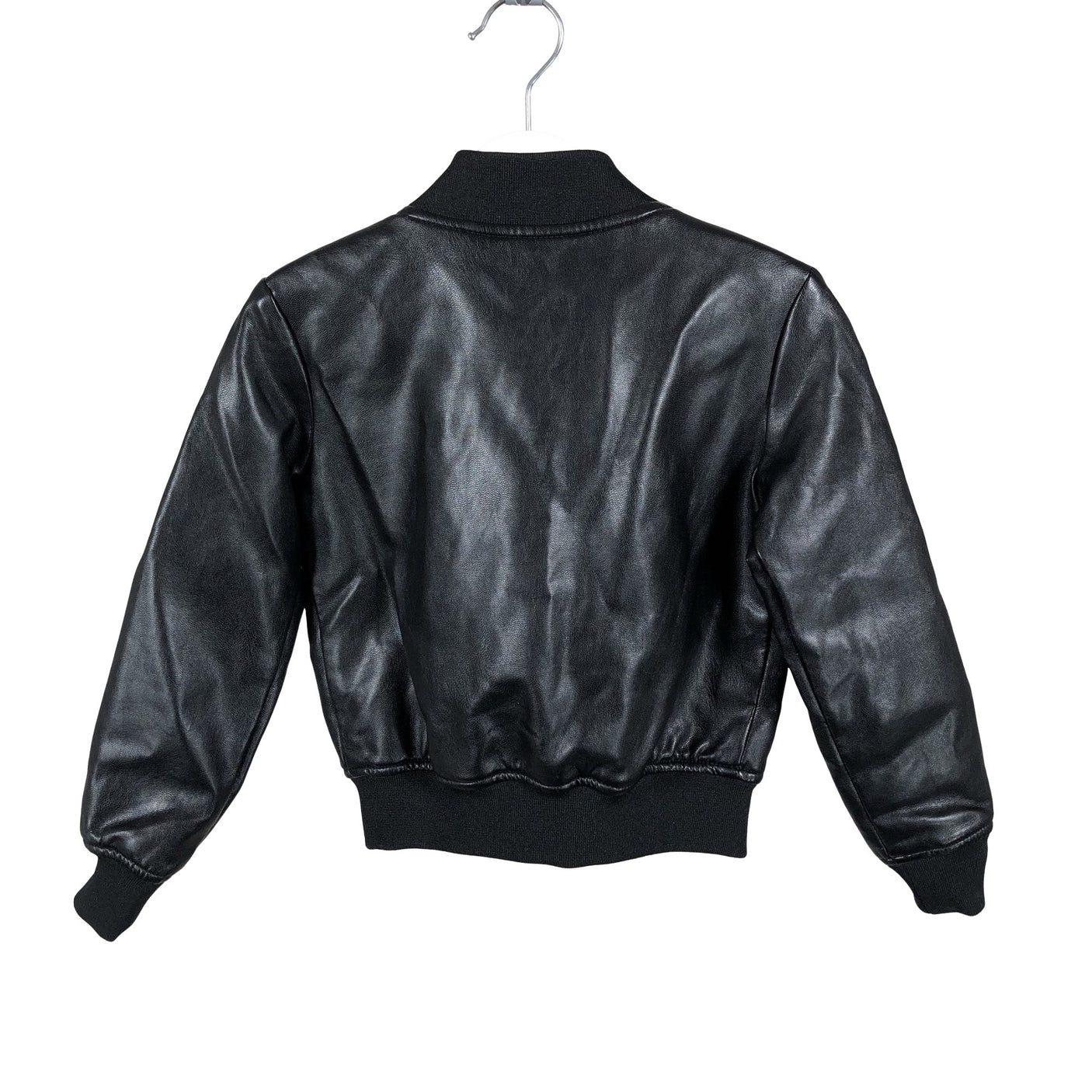 Tyttöjen Guess - Nahkatakki, koko 104 - 110 - Musta (3)