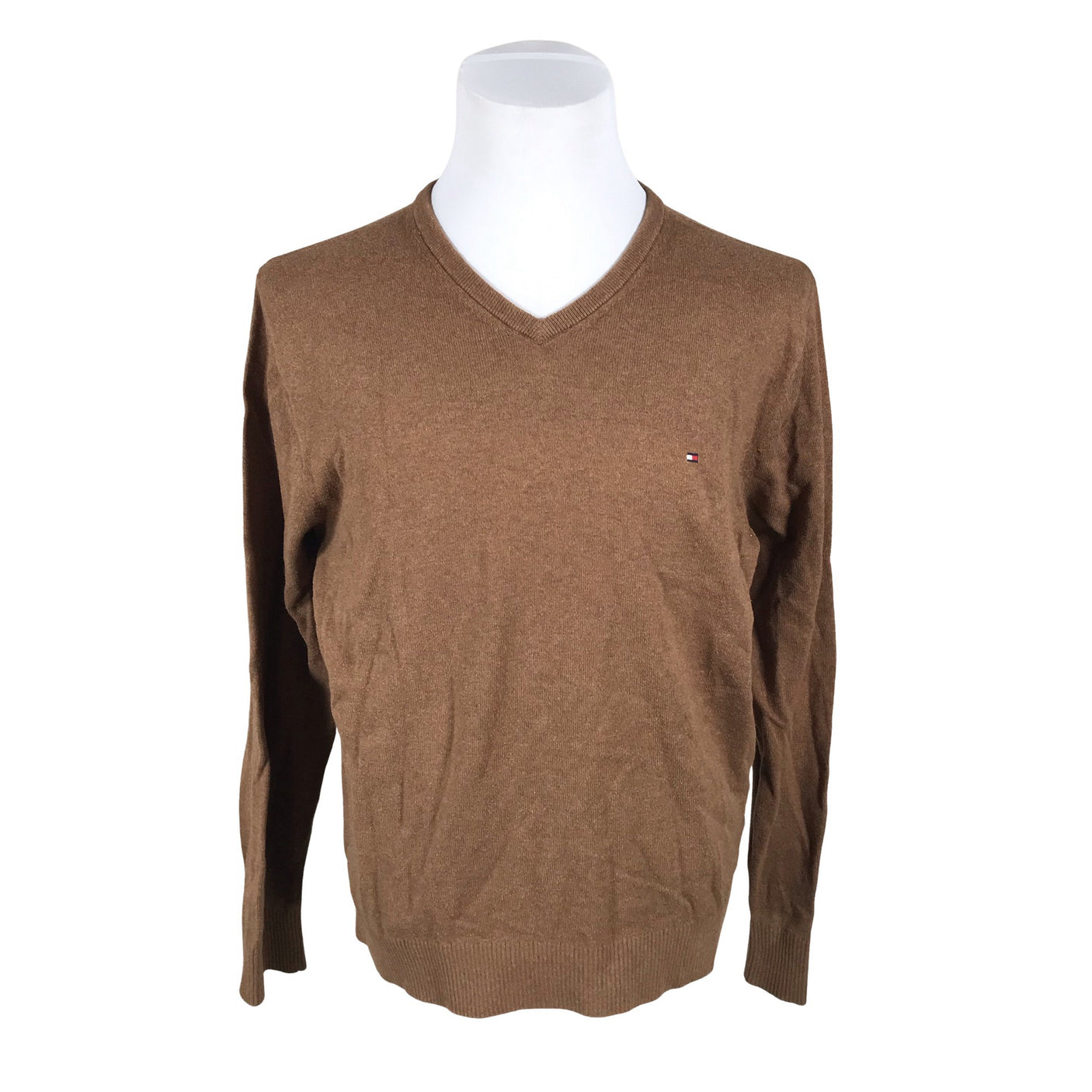 Miesten Tommy Hilfiger - Neulepaita, koko XL - Ruskea (2)