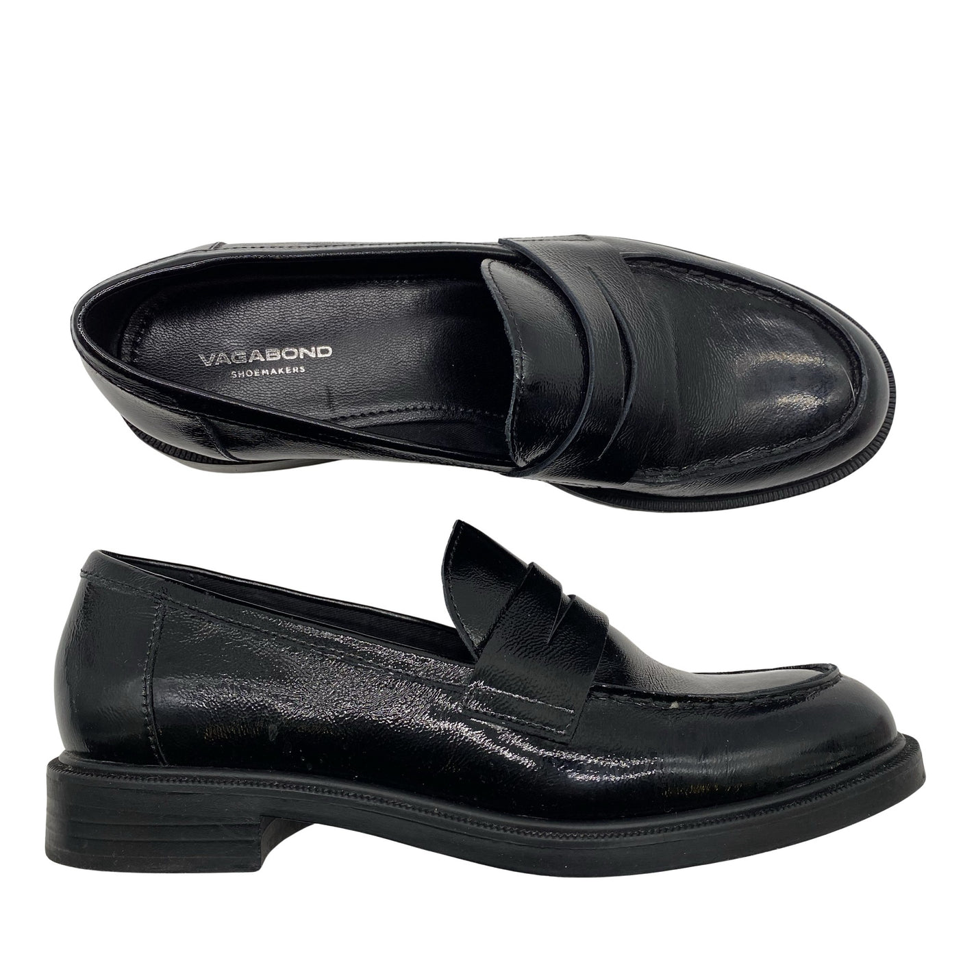 Naisten Vagabond - Loaferit, koko 38 - Musta (1)