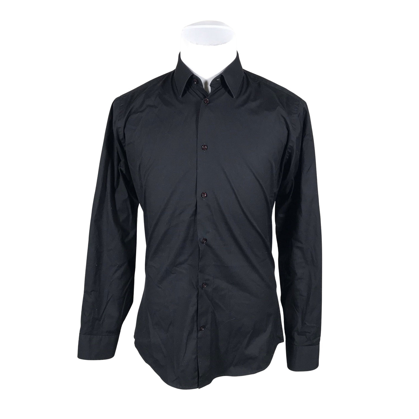 Miesten Petrifun - Kauluspaita, koko M - Musta (2)