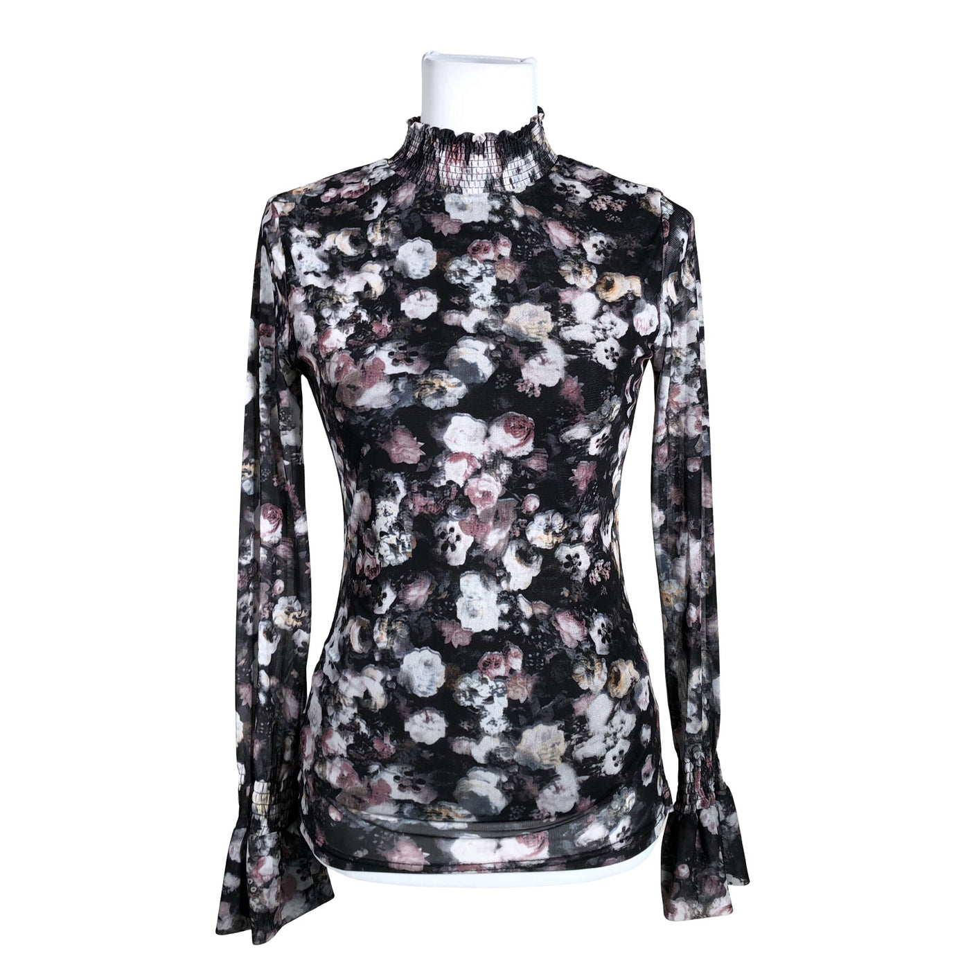 Naisten Kaffe - Pusero, koko 36 - Harmaa (1)